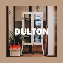 Residence Small birth DULTON metal glass cabinet Lehigh bubble Mater hand office containing display case 100-158