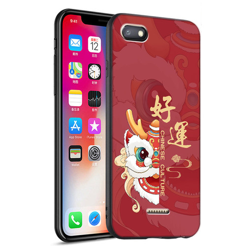 适用于红米6a手机壳redmi6a新款创意磨砂redmi6a全包防摔边小米型号m1804c3ce软壳网红国风保护套男女简约个 - 图3