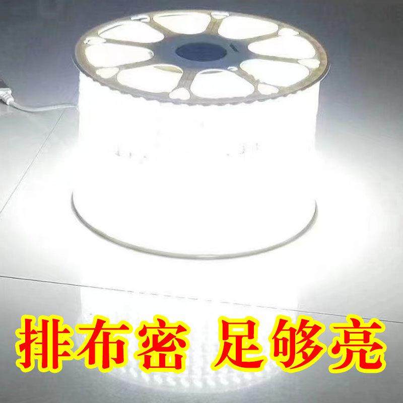灯带LED超亮贴片超亮柔性硅胶照明灯带白色防水一卷100米任意裁剪,淘宝优惠券,粉丝福利购,淘宝优惠卷