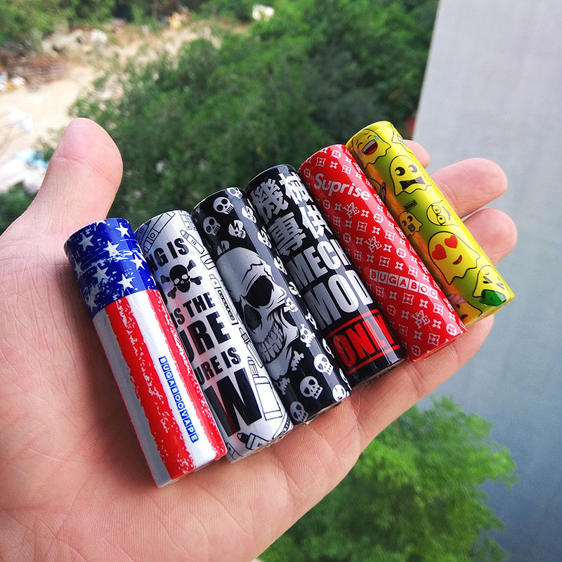 21700通用20700锂离子电池皮热收缩膜套式PVC卡通超级英雄锂电池,淘宝优惠券,粉丝福利购,淘宝优惠卷