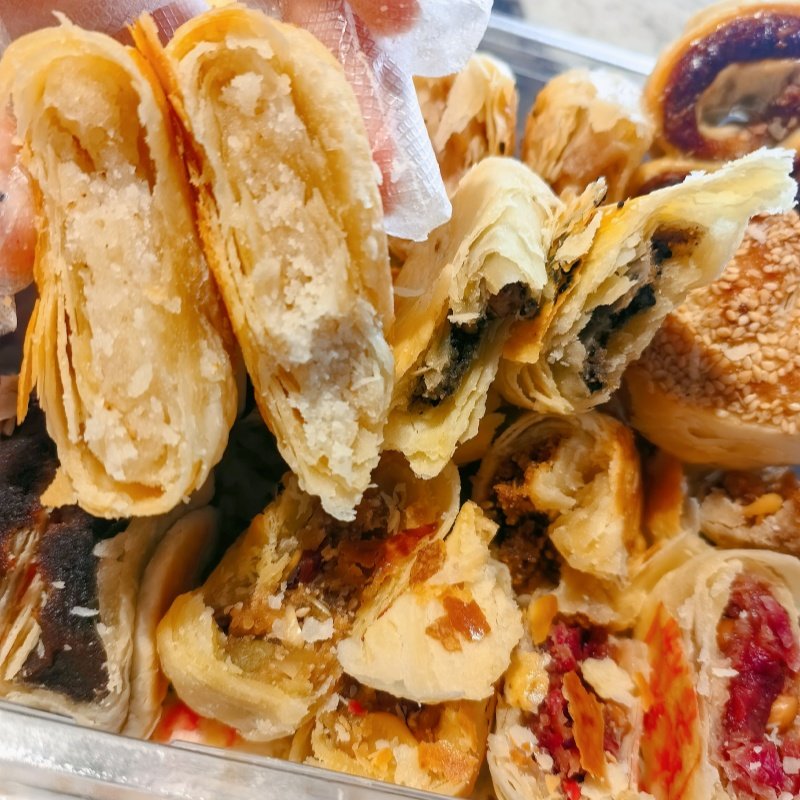 清真糕点礼盒送人自留鲜花饼葱花缸炉豆沙饼黑芝麻2斤礼盒装代购,淘宝优惠券,粉丝福利购,淘宝优惠卷