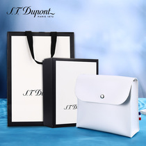 S T Dupont France all Pence Lighter Assorted White Gift Box Gift Bag Leather Bag Exclusive Gift Set Gift Set Gift