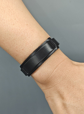 跨境做旧手环简约创意复古牛皮手链欧美个性百搭男手镯花百饰