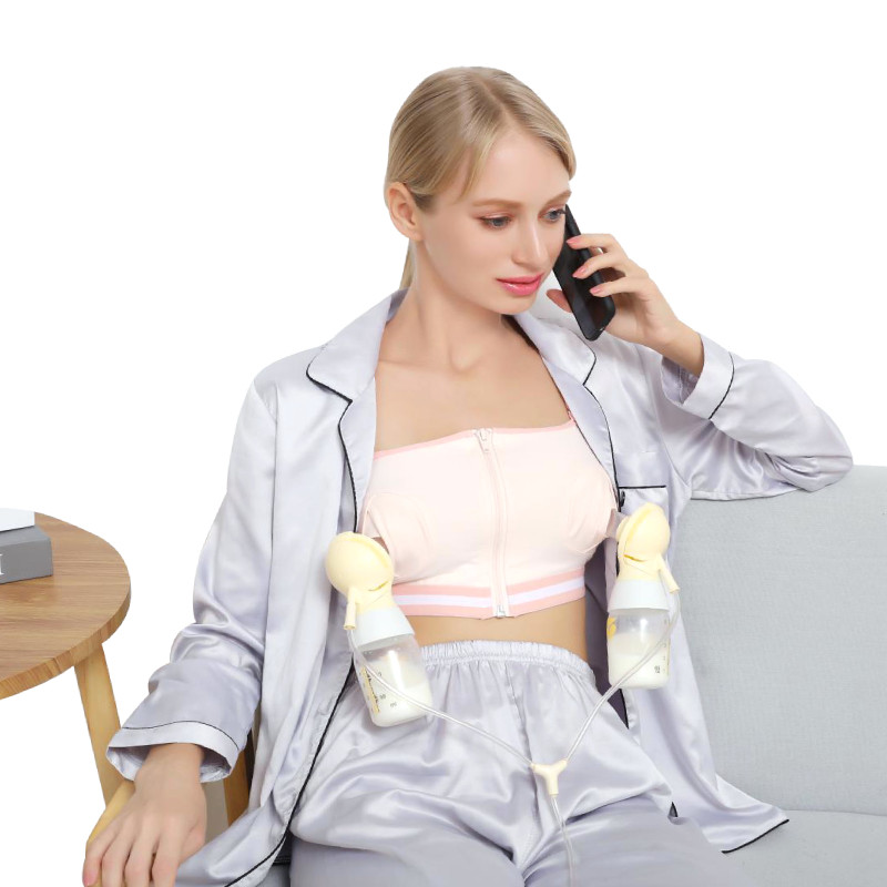 免手扶哺乳适配美德乐贝瑞克文胸 difking哺乳文胸