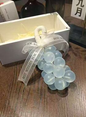 水晶葡萄串手工皂节日伴手礼香皂精油皂洗脸洗手沐浴肥皂嫩肤留香