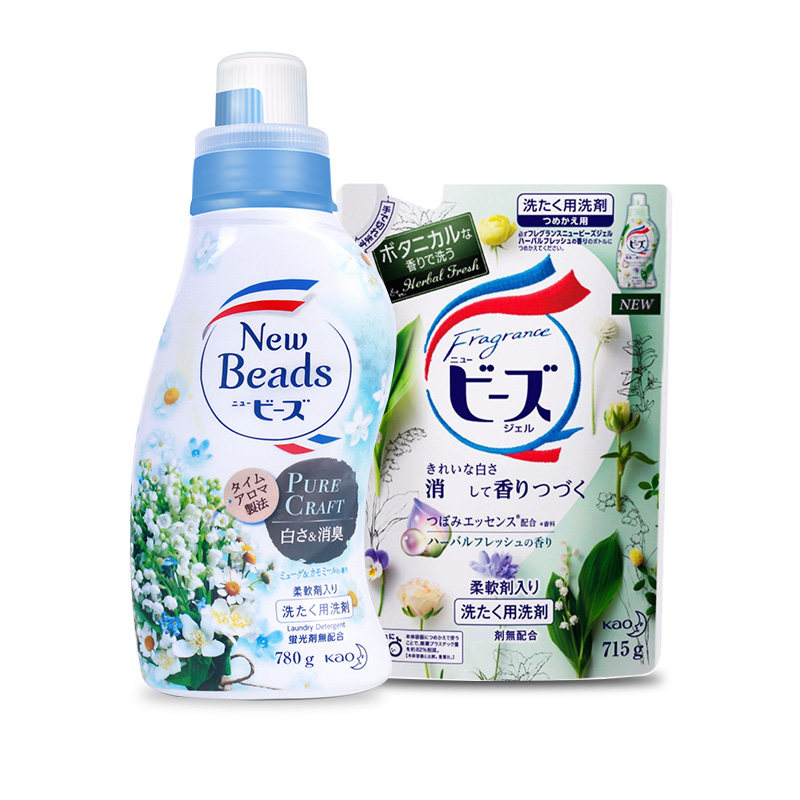 日本kao /花王进口柔顺剂洗衣液 喜达多居家日用常规洗衣液