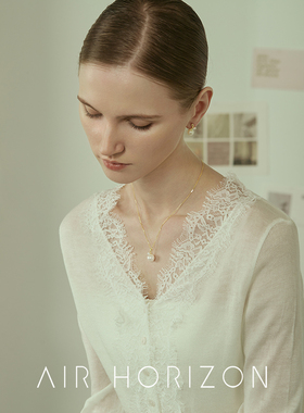 AIR-HORIZON纯银珍珠项链
