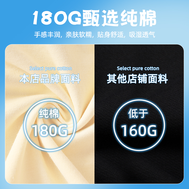 芝麻街男童t恤短袖2024新款男孩宽松上衣潮纯棉帅气童装儿童衣服 - 图3