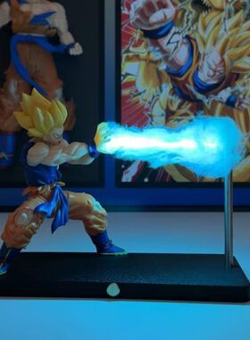 龟派气功冲击波悟空小夜灯磁悬浮