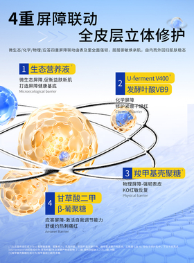 本草妤DS乳脂皮精华乳泛红干痒起皮修护屏障舒缓敏感滋润保湿
