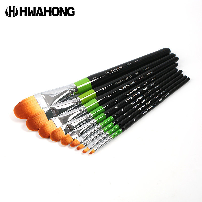 华虹遮瑕刷1号化妆刷982遮暇3号2号0号刷子hwahong03粉底刷泪沟刷