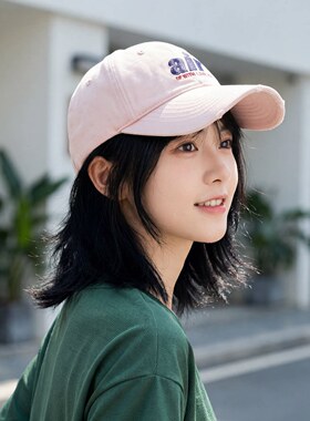 韩版字母air刺绣棒球帽潮男女街
