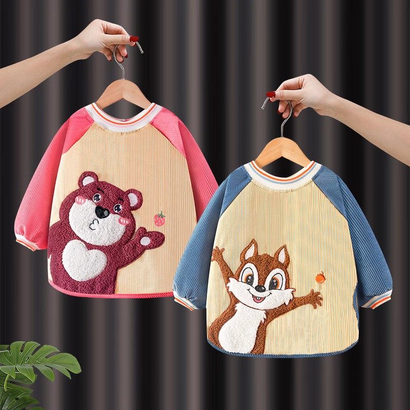 宝宝罩衣男女防水防脏饭兜秋冬季儿童反穿衣小孩吃饭护衣婴儿围兜,淘宝优惠券,粉丝福利购,淘宝优惠卷