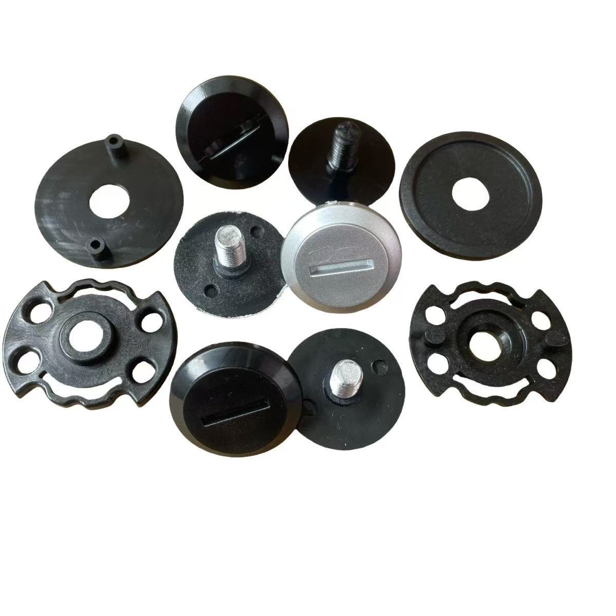 友柏 YOUBO RCJ 盔小二 ZOLA头盔镜片一字铁螺丝固定底座旋钮通用 - 图0