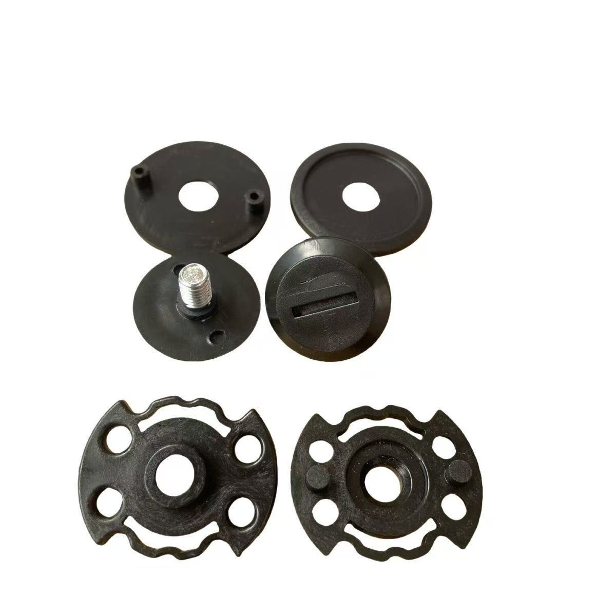 友柏 YOUBO RCJ 盔小二 ZOLA头盔镜片一字铁螺丝固定底座旋钮通用 - 图1