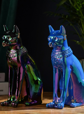 大英博物馆安德森猫复刻品摆件