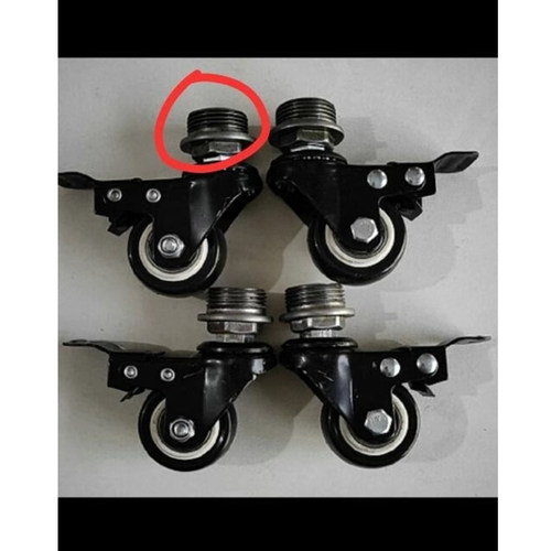 晾衣架轮子万向轮 - 图0