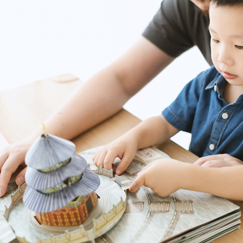儿童生日礼物3到567岁幼儿园小学生打开中国国风礼盒男孩女孩创意