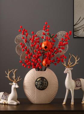 新中式平安喜乐摆件家居饰品客厅电视柜酒柜玄关摆设乔迁新居礼品