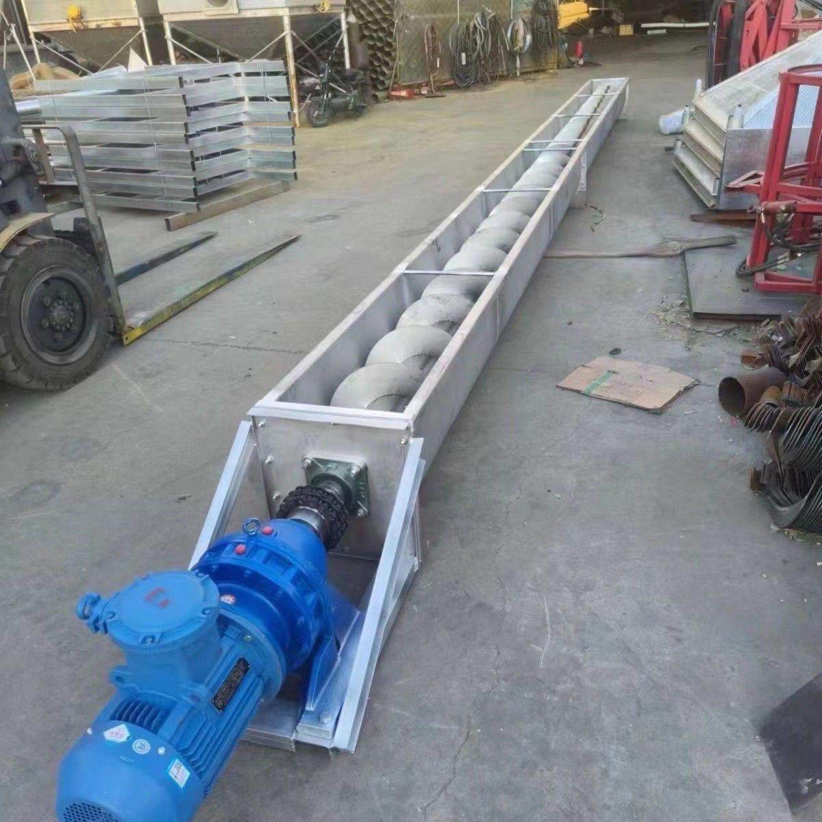 u型不锈钢螺旋输送机提升机给料管输送机扭曲龙给料颗粒粉,淘宝优惠券,粉丝福利购,淘宝优惠卷