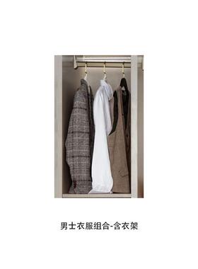 样板房间衣帽间软装饰品衣服包道具全屋定制展厅陈列搭配套装摆件