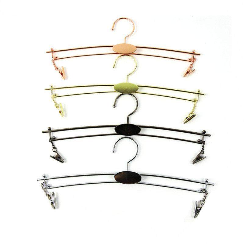 双线加粗金属内衣架防滑夹子胸罩内裤夹服装店内衣女士金色内衣夹,淘宝优惠券,粉丝福利购,淘宝优惠卷