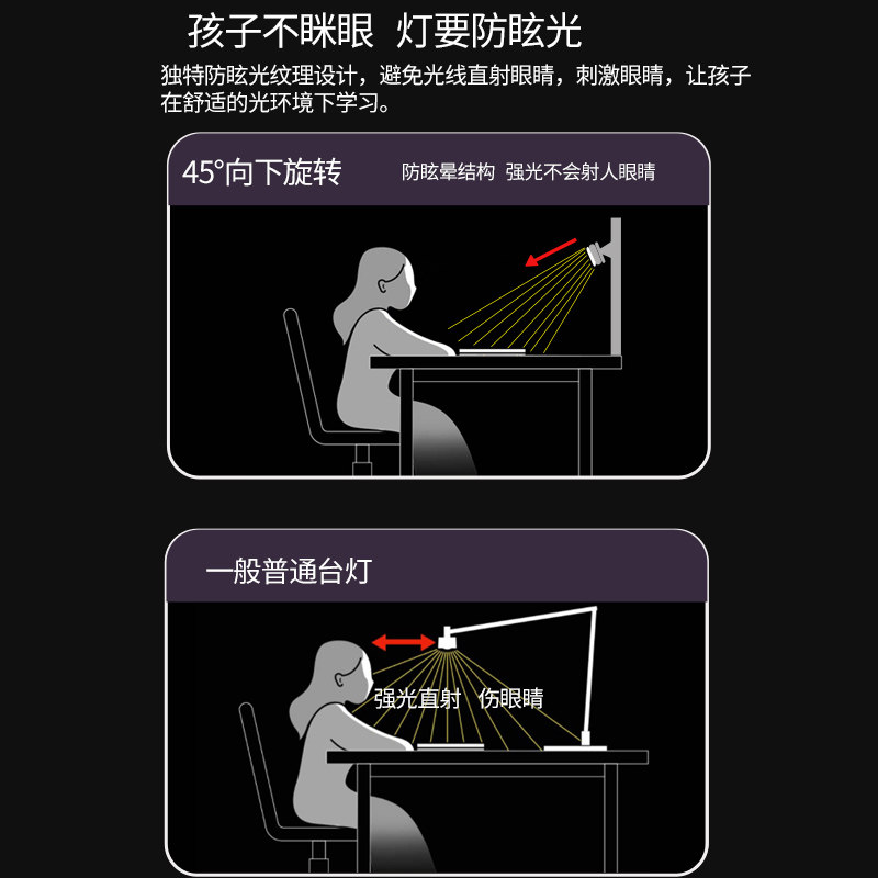 润章护眼台灯学习专用国吸顶灯 润章阅读台灯(护眼灯/写字灯)