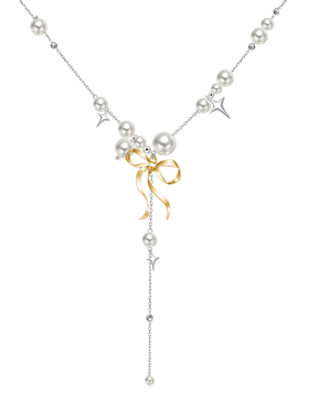 MASW麻秀叠戴珍珠项链小众choker