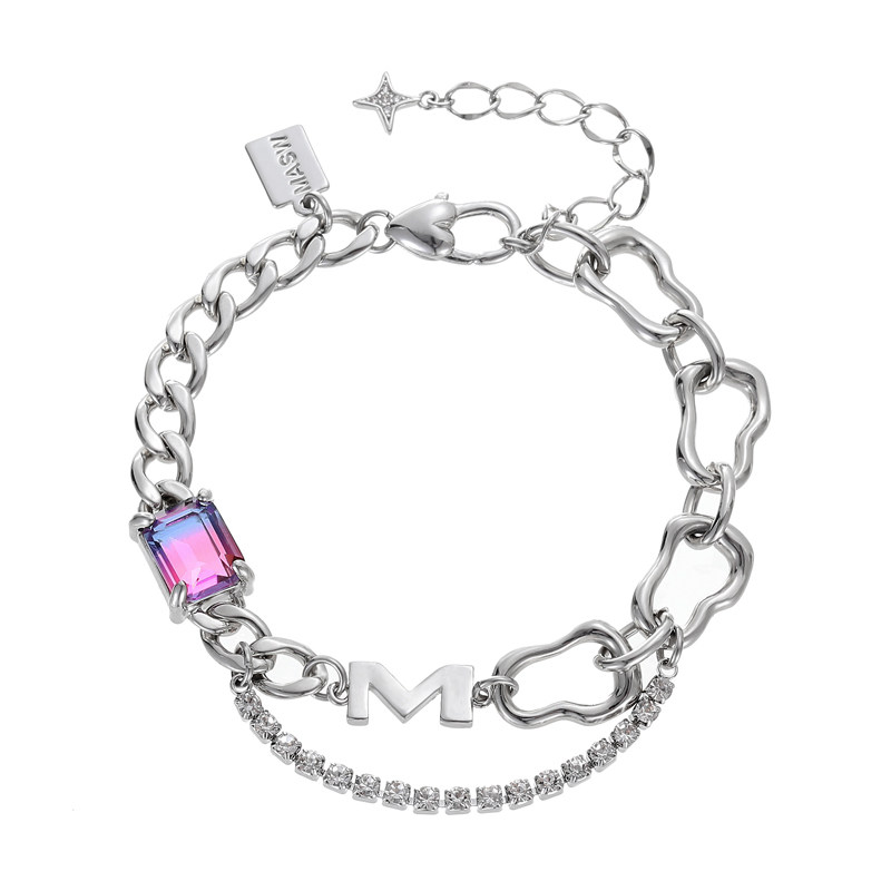 masw麻秀原创设计浮生梦彩色感手链 麻秀手链