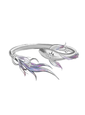 MASW浪漫深海星鱼戒指礼物情侣