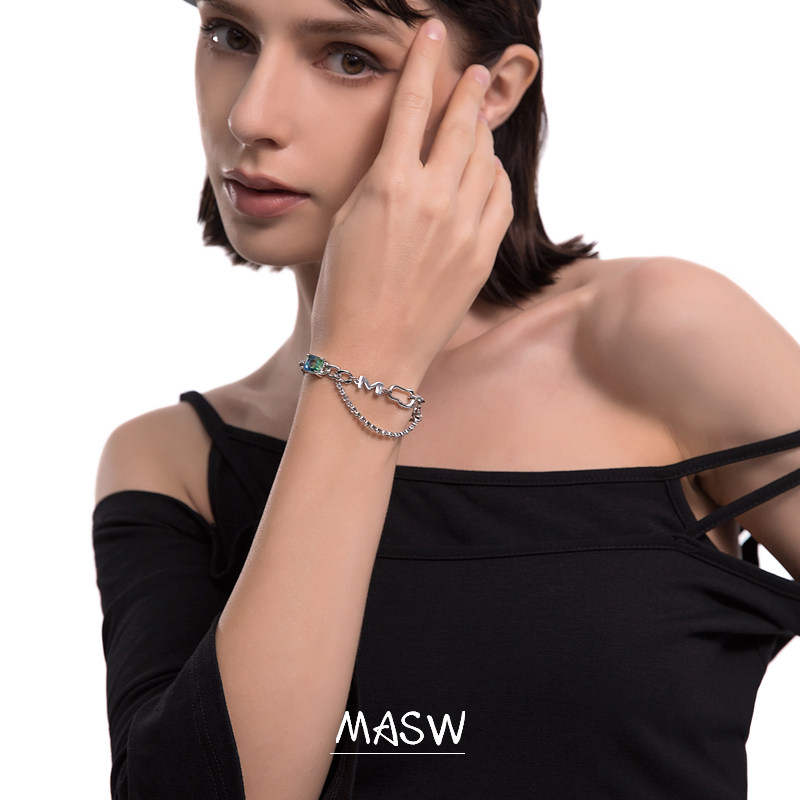 masw麻秀原创设计浮生梦彩色感手链 麻秀手链