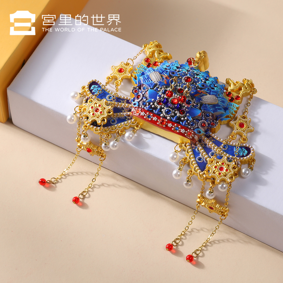 故宫文创凤冠金属冰箱贴博物馆文创意冰箱贴装饰品伴手礼生日礼物 - 图2