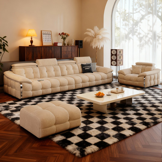 New Lawrence fabric sofa small apartment