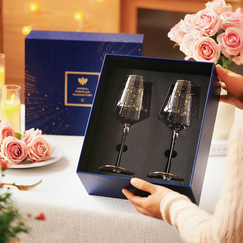 俄皇LOMONOSOV水晶玻璃香槟杯STAR高颜值红酒高脚杯新婚礼物礼盒,淘宝优惠券,粉丝福利购,淘宝优惠卷