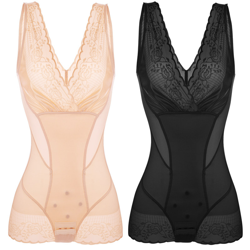 美人谣计塑身衣女正品产后连体衣 纳思婷塑身连体衣