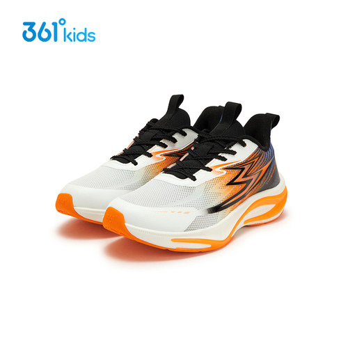 商城同款361童鞋男童运动鞋春秋季中大童系带休闲鞋中大童跑步鞋 - 图0