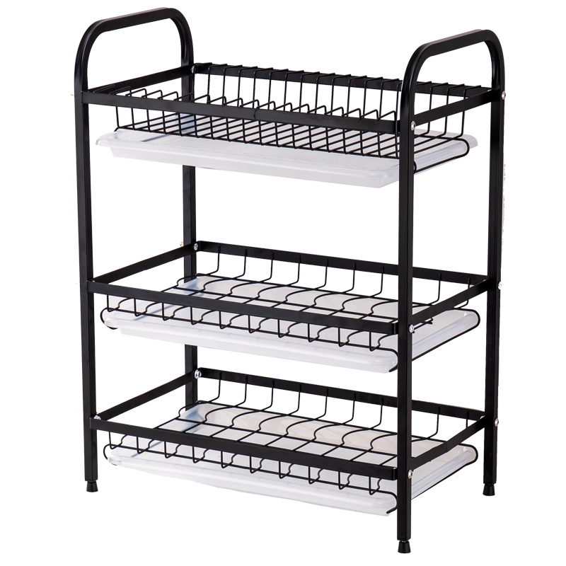 厨房置物架碗碟沥水架家用台面多功能放碗架餐具碗柜碗盘筷收纳盒,淘宝优惠券,粉丝福利购,淘宝优惠卷