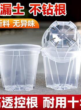 空气柱透明可视控根盆绿植园艺盆栽石斛蝴蝶兰月季扦插观根种植盆