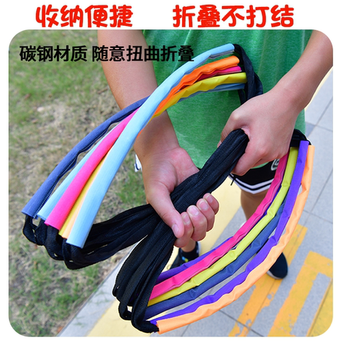 多功能蝴蝶敏捷梯折叠跳格梯跳格子跨栏架儿童体能训练器材软绳梯 - 图1