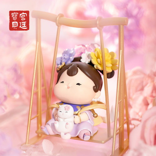 宫廷宝贝故宫文创花神系列饱格格潮玩盲盒摆件生日女礼物旗舰店 - 图2