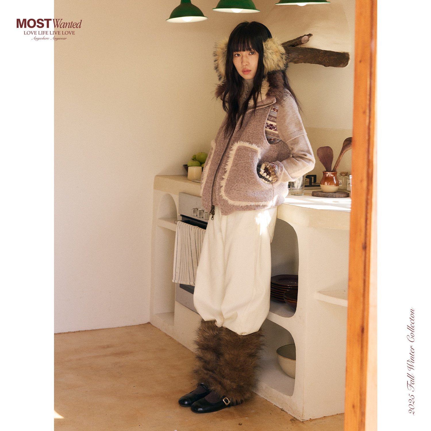 mostwanted毛呢环保皮毛双面穿马甲女款2026新款春外穿上衣外套,淘宝优惠券,粉丝福利购,淘宝优惠卷