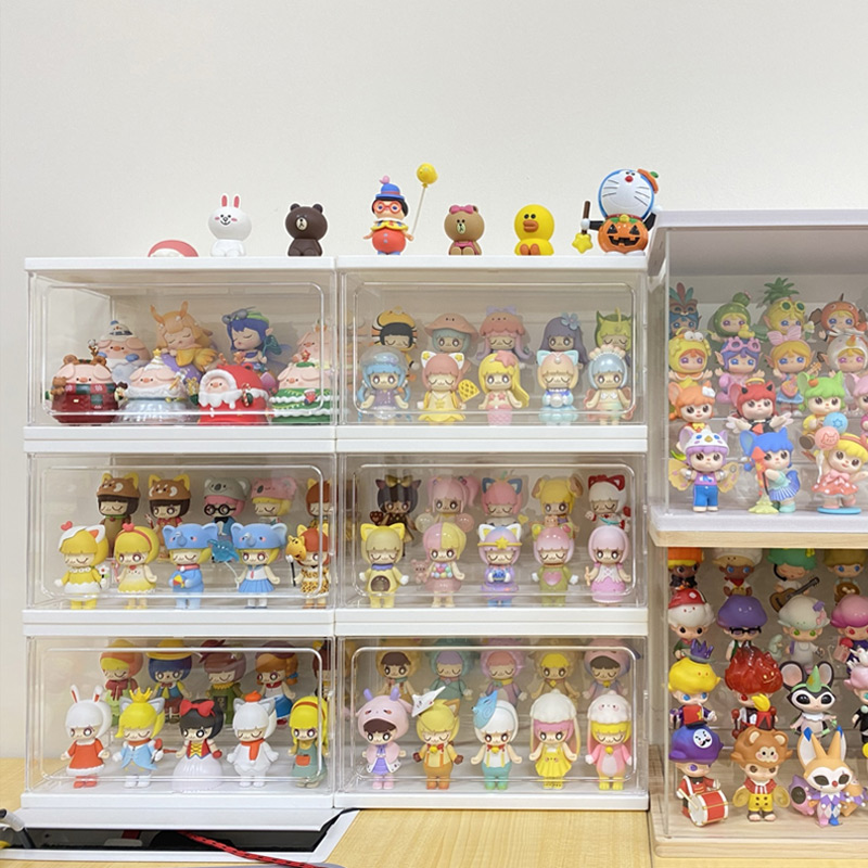 Blind box storage display rack figure dustproof box