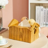 Креативная милая щенка коробка для ткани домой свет роскошная гостиная кофейная столик орнамент