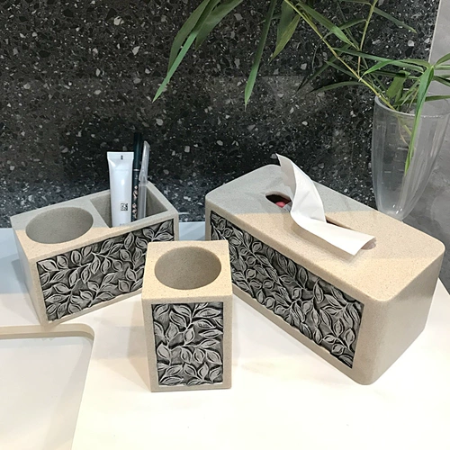 漱格 Коробка для хранения, настольные бумажные салфетки для домашнего использования, легкий роскошный стиль