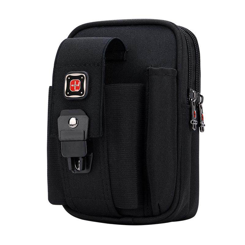 瑞士军刀穿皮带工作包牛津帆布手机腰包男士斜挎小包户外登山挂包,淘宝优惠券,粉丝福利购,淘宝优惠卷