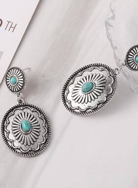 European American earrings Bohemian earring Ear jewelry耳环