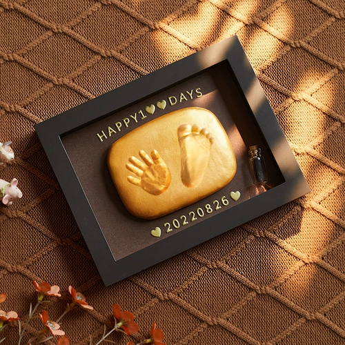 Сувенир для младенца для новорожденных, отпечаток рук, детская фоторамка, отпечатки рук и ног, чернильная подушечка, подарок на день рождения