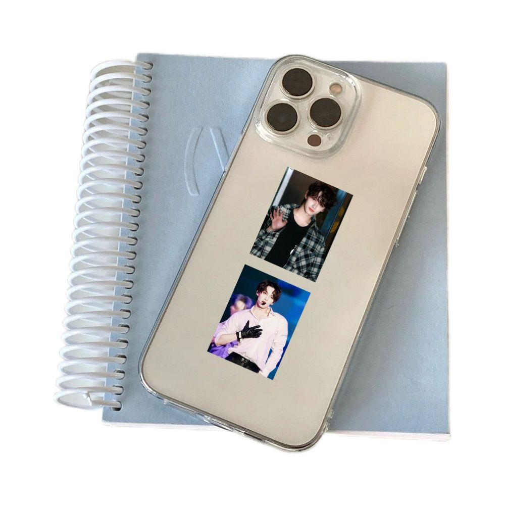 新款文俊辉贴纸明星周边ins高颜值手账桌面diy手机壳装饰防水贴画 - 图3