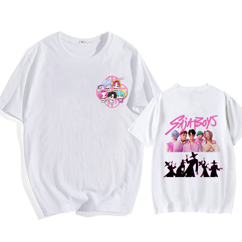 动漫卡通印花男女同款宽松时尚短袖休闲潮流套头衫T恤,淘宝优惠券,粉丝福利购,淘宝优惠卷