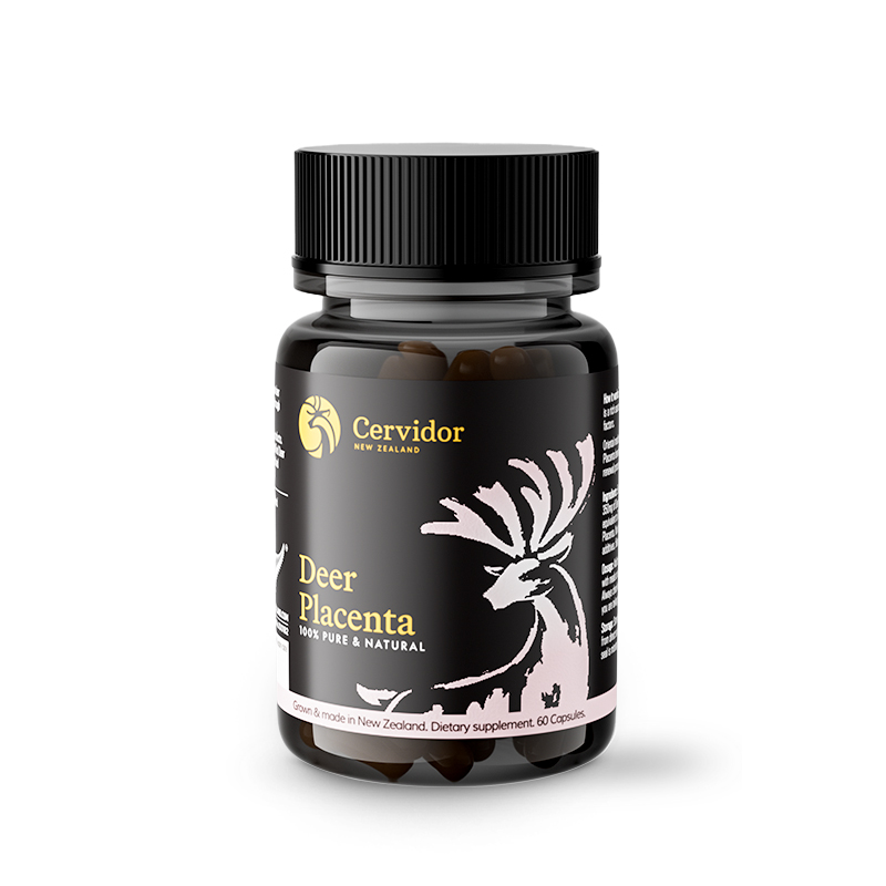 Cervidor新西兰鹿胎素膏胶囊量少调理女性鹿血鹿胎粉营养滋补品